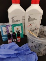 Epoxy set for beginners 1kg