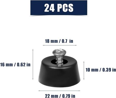 CUTTING BOARD RUBBER FEET