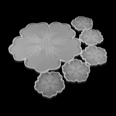 Zoom bild av Silikonform Flowers