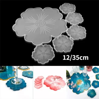 Zoom bild av Silikonform Flowers