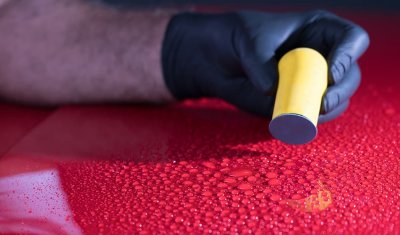 Zoom bild av ø150mm Vattenresistenta velourskivor för slipning och polering